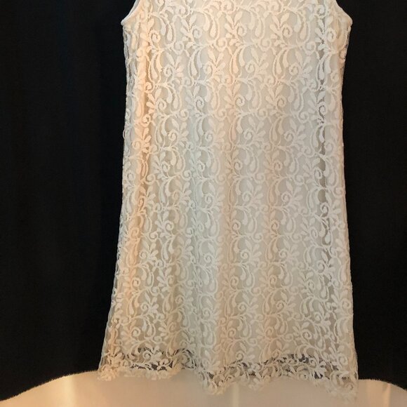 B. Young Beautiful Beaded Sleeveless Dress: Size M - Picture 3 of 16